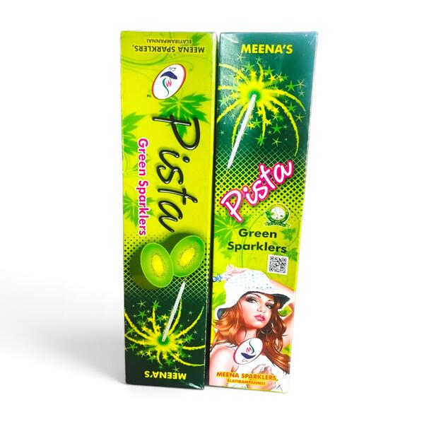 10 CM GREEN SPARKLERS